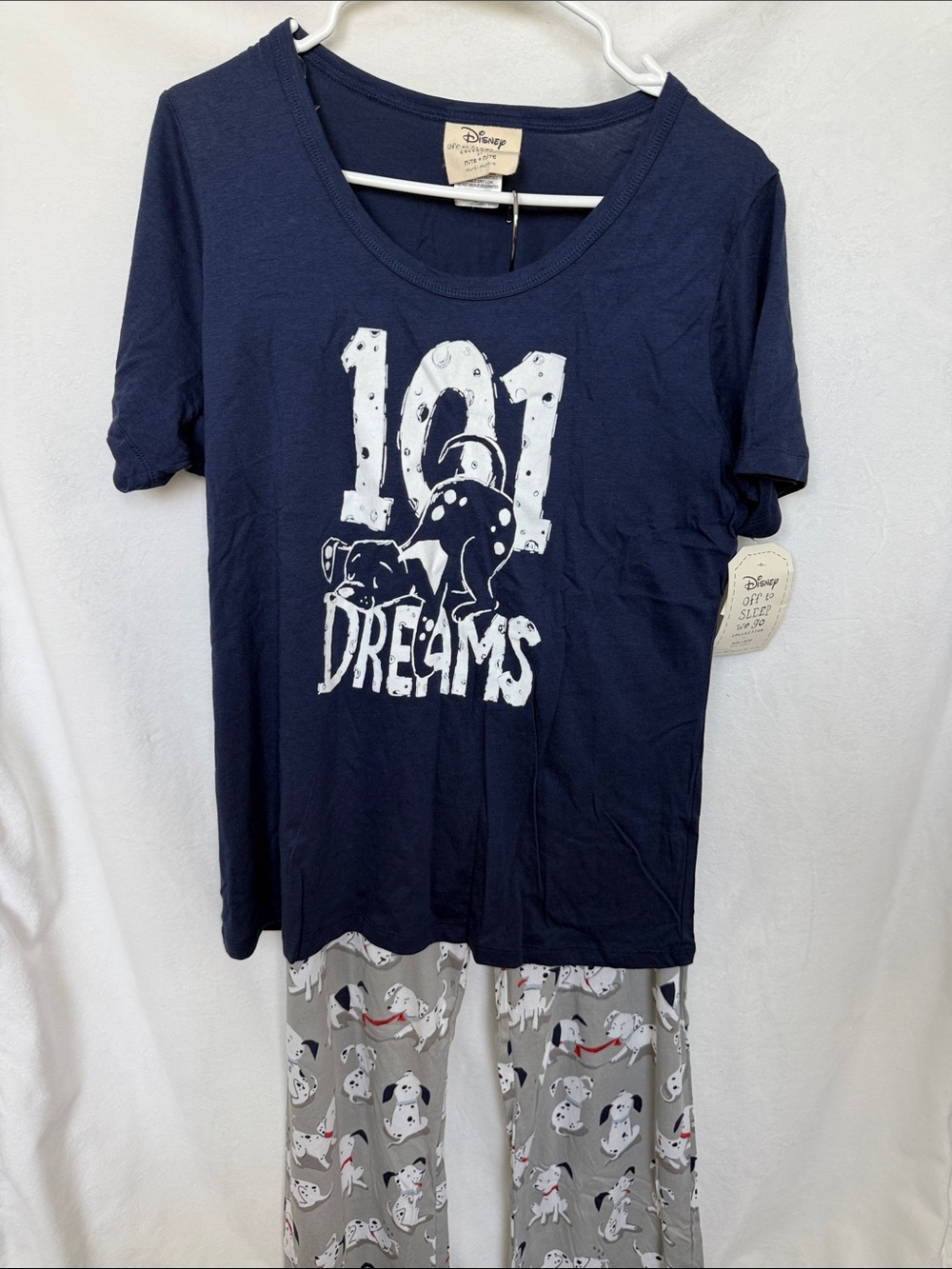 Disney Navy & Gray 101 Dalmatians Pajama Set
